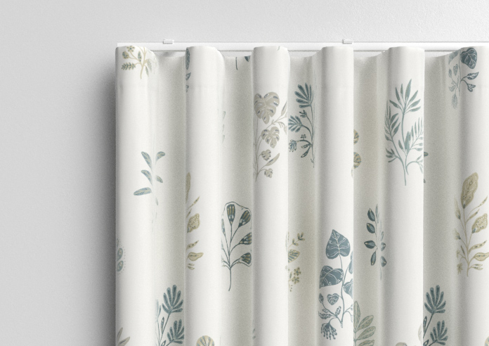 Botanical Velvet, Spring - Made to Measure Curtains - Image 13